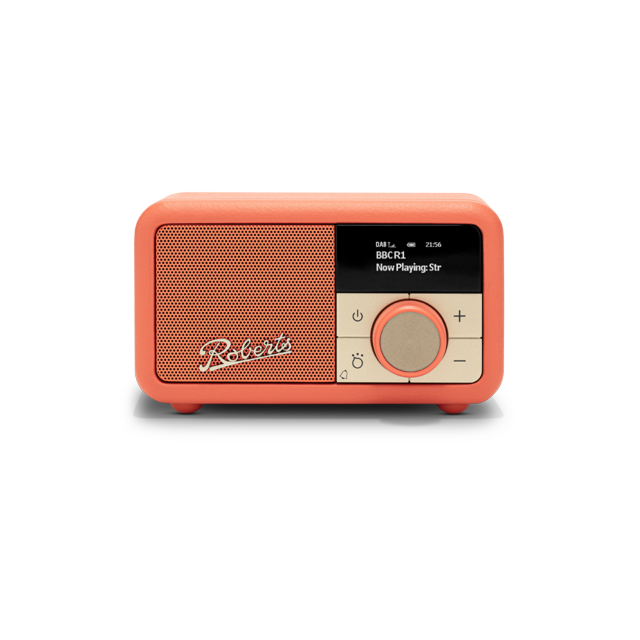 Roberts Radio REV-PETITE2PO Revival Petite2 DAB/DAB+/FM RDS Bluetooth, Rechargable battery, Alarm, T