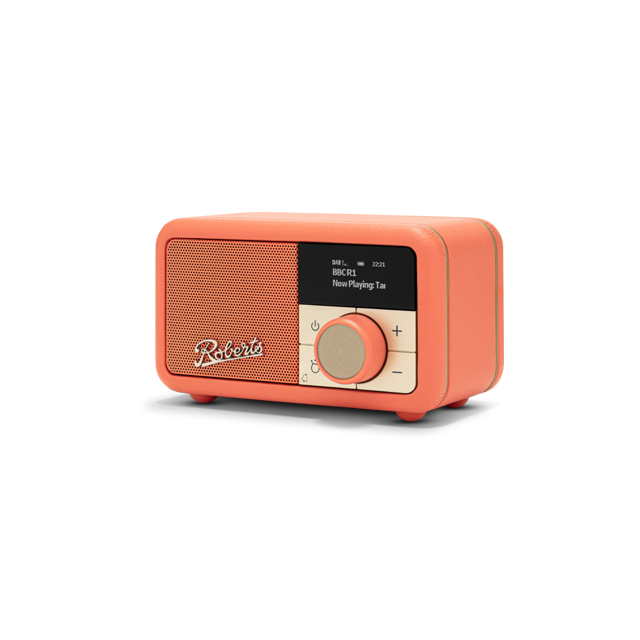 Roberts Radio REV-PETITE2PO Revival Petite2 DAB/DAB+/FM RDS Bluetooth, Rechargable battery, Alarm, T