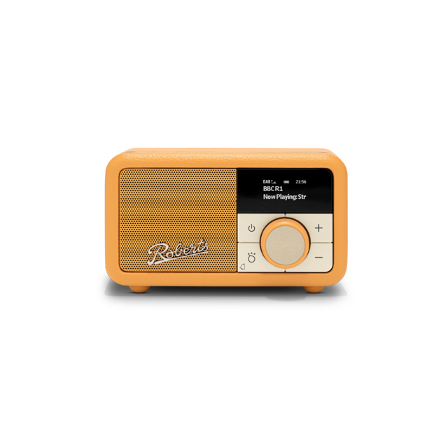 Roberts Radio REV-PETITE2SY DAB+/DAB/FM RDS Radio - Sunburst Yellow