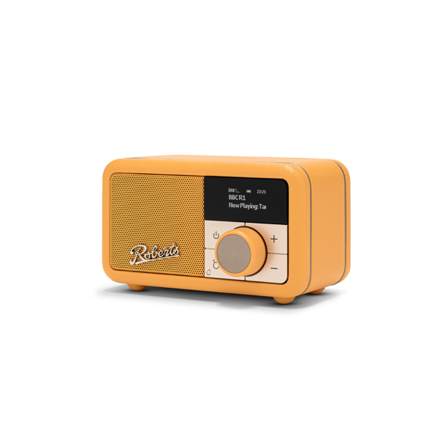 Roberts Radio REV-PETITE2SY DAB+/DAB/FM RDS Radio - Sunburst Yellow