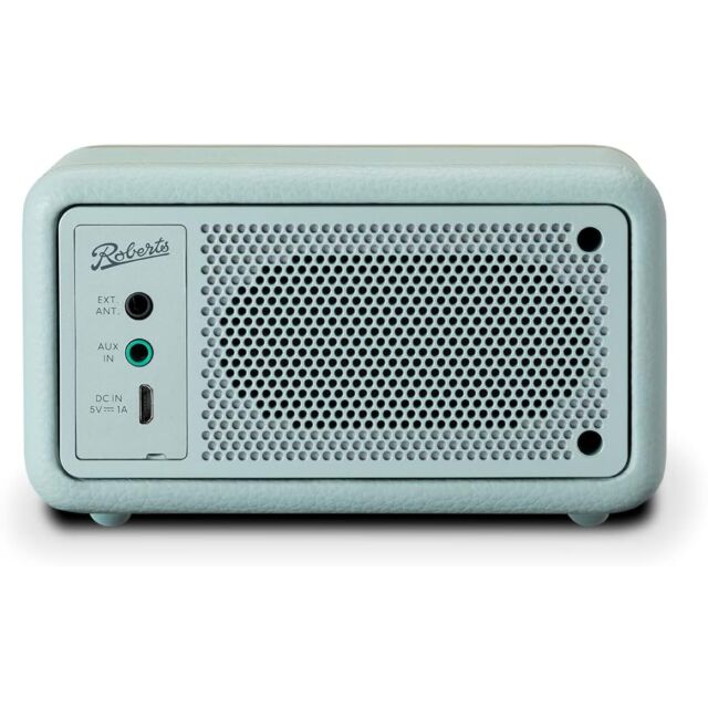 Roberts Radio REV-PETITEDE Revival'Dab / Dab+ / FM RDS Digital Radio, Rechargable Batteries USB Char