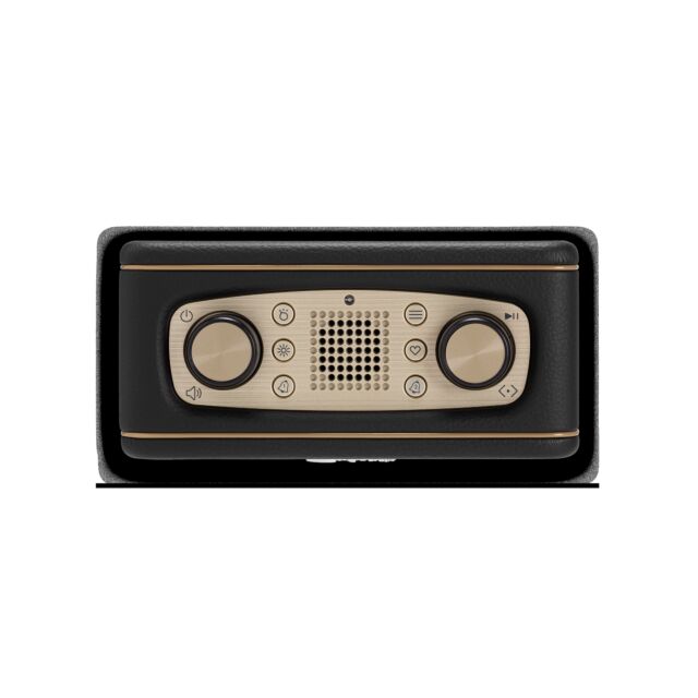 Roberts Radio Revival styled DAB+/FM bedside radio with Bluetooth with Alarms - Black