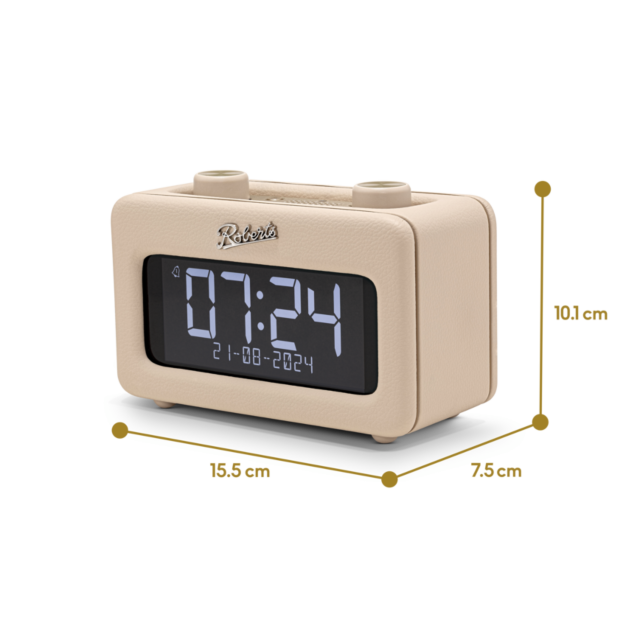 Roberts Radio REV-RESTPC DAB Clock Radio - Cream Model