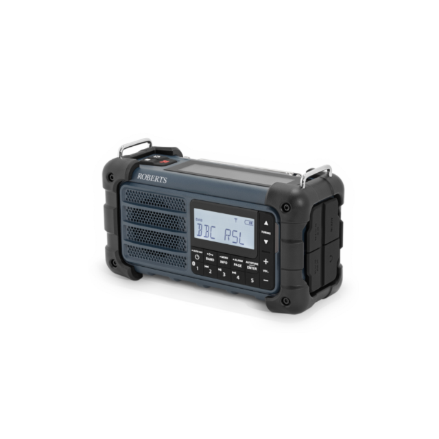 Roberts Radio SOLARDAB 99 Dab+/Fm Multi-Powered Radio With Bluetooth, Usb/Rechargeable Battery/Hand