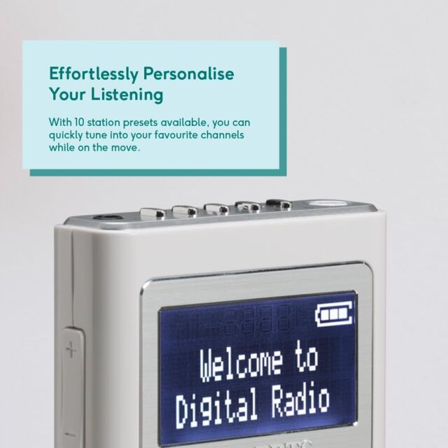 Roberts Radio SPORTSDAB5 DAB/DAB+/FM RDS personal digital radio