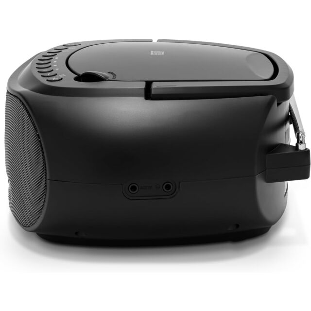 Roberts Radio ZOOMBOX4BK Portable Boombox With CD And USB