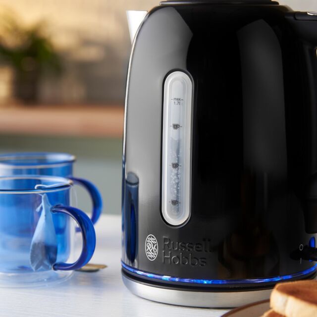 Russell Hobbs 20462 Quiet Boil 1.7L Kettle In Black