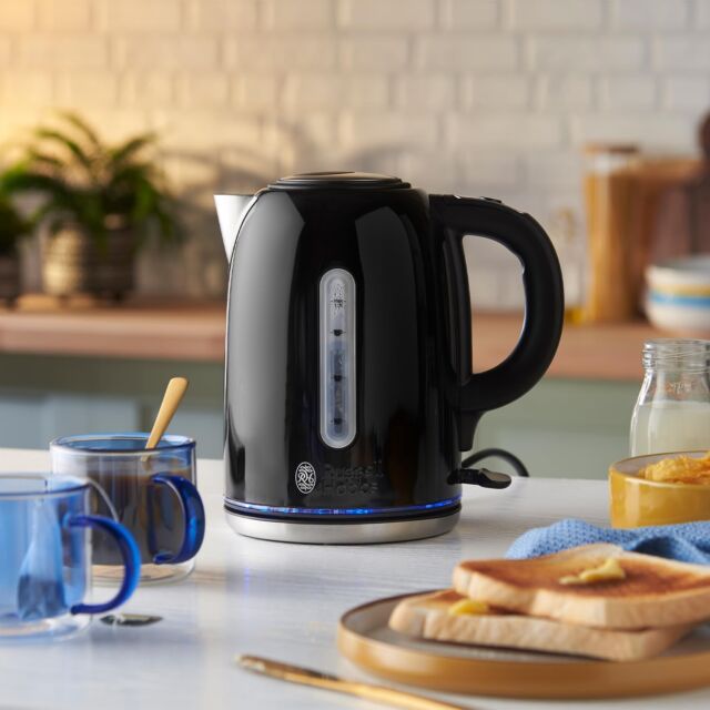Russell Hobbs 20462 Quiet Boil 1.7L Kettle In Black