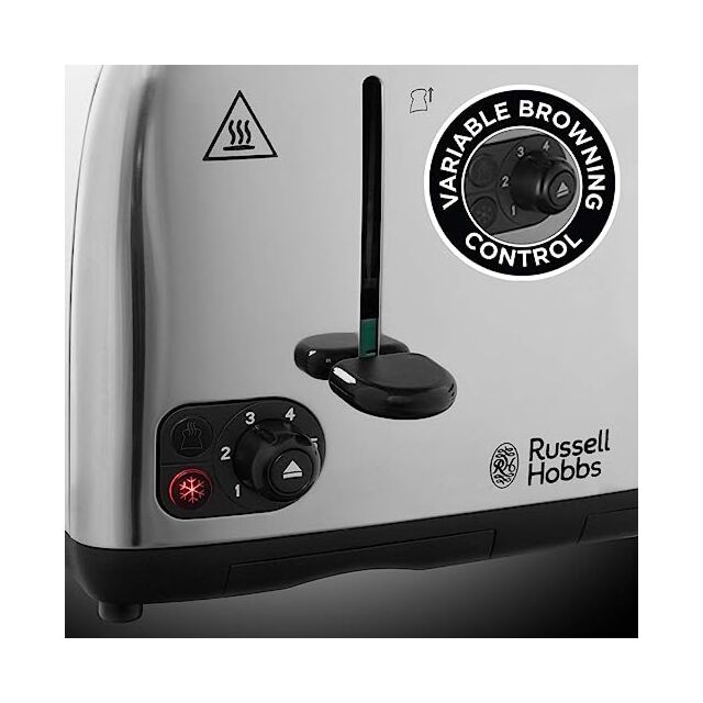 Russell Hobbs 24090 4 Slice Toaster Brushed / Polished