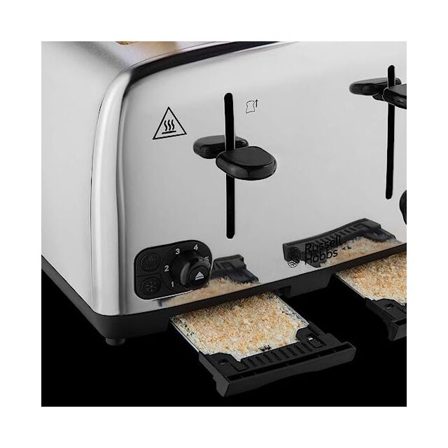 Russell Hobbs 24090 4 Slice Toaster Brushed / Polished