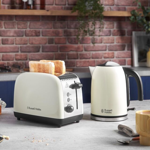Russell Hobbs 26551 2 Slice Toaster In Cream