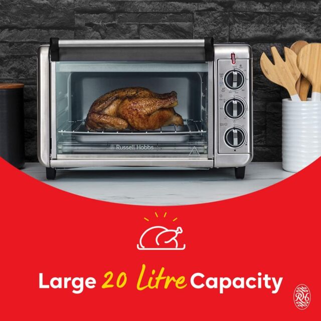 Russell Hobbs 26680 Mini Oven With Built In Air Fryer