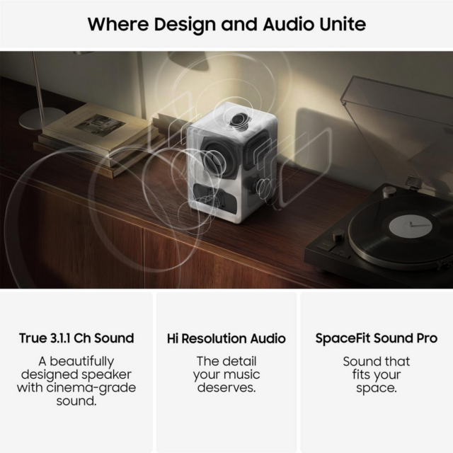 Samsung HW-LS71H/XU Multi-Directional Speaker 3.1.1ch Sound