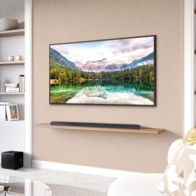 Samsung HW-S800D/XU 3.1.2ch Ultra slim Q-Symphony Soundbar with Slimline Wireless Subwoofer - Titan