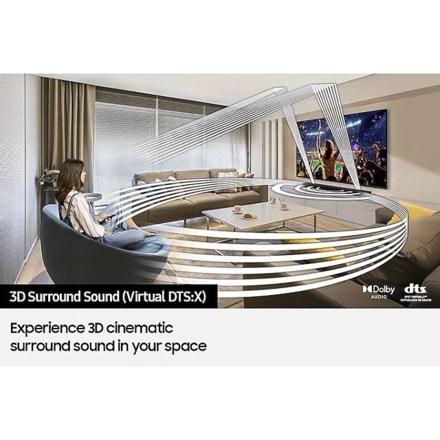 Samsung HW_B530XU Wireless Soundbar with Subwoofer and game mode - Black 