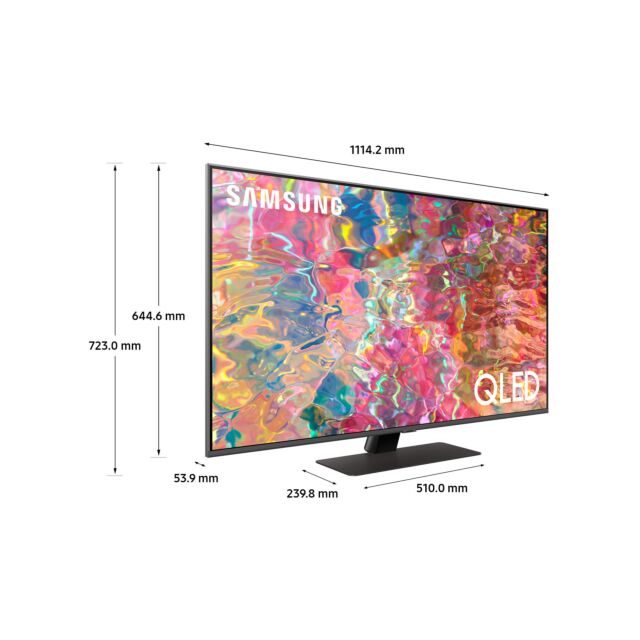 Samsung QE50Q80BATXXU 50inch 4K HDR QLED Smart TV with Voice Assistants