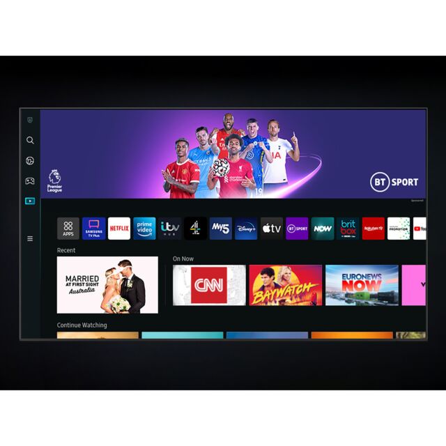 Samsung QE50Q80BATXXU 50inch 4K HDR QLED Smart TV with Voice Assistants