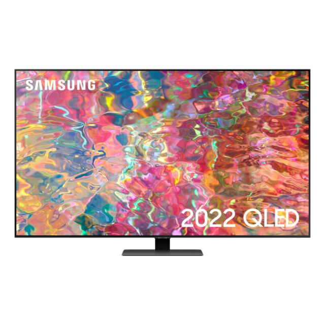 Samsung QE55Q80BATXXU 55inch 4K HDR QLED Smart TV with Voice Assistants
