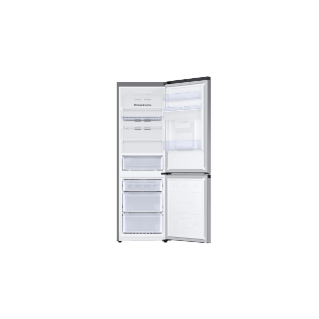Samsung RB34C632ESA/EU 59.5cm 65 / 35 Split Fridge Freezer - Silver / White