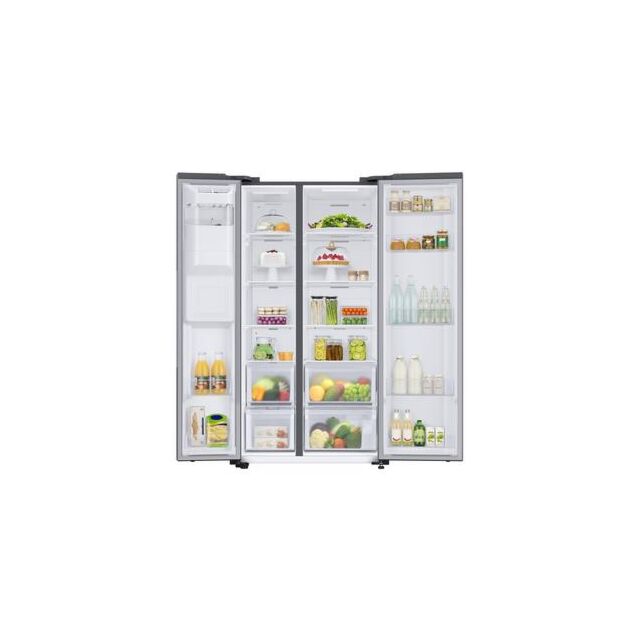 Samsung RS67A8811S9 American Style Fridge Freezer - Matt Stainless