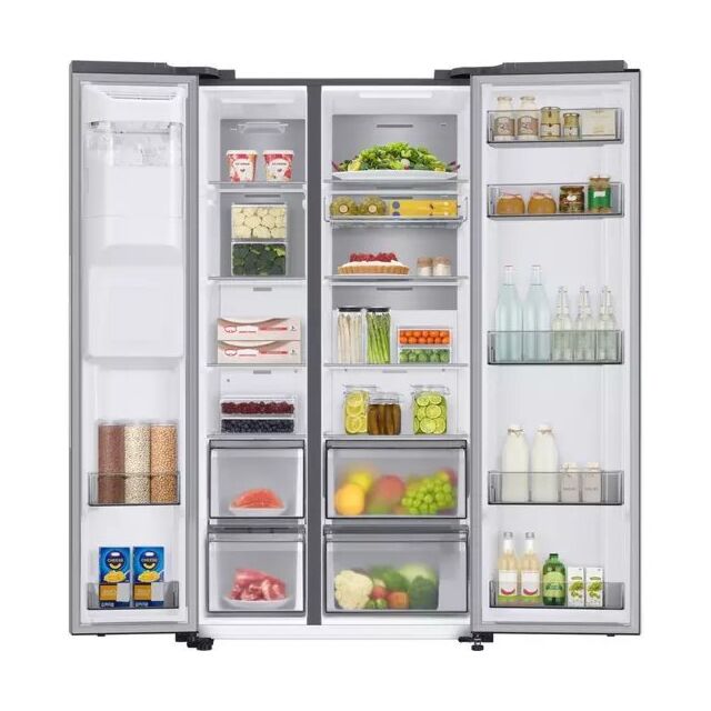 Samsung RS68A884CSL/EU 91.2cm No Frost American Style Fridge Freezer with SpaceMax Technology - Alum