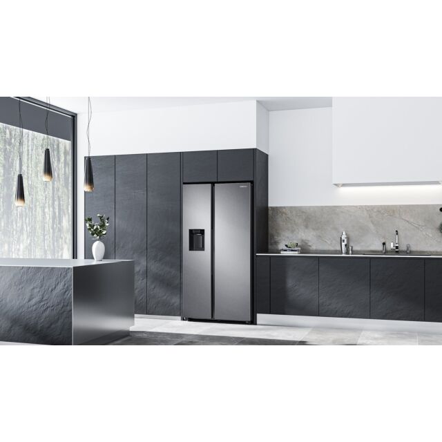 Samsung RS68A884CSL/EU 91.2cm No Frost American Style Fridge Freezer with SpaceMax Technology - Alum