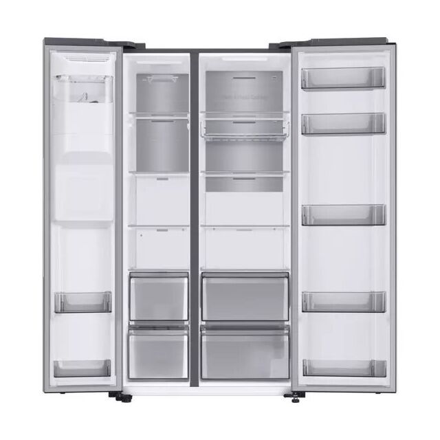 Samsung RS68A884CSL/EU 91.2cm No Frost American Style Fridge Freezer with SpaceMax Technology - Alum