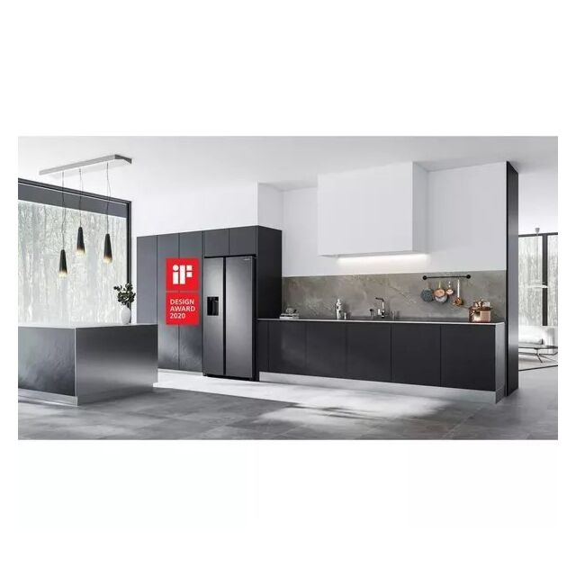 Samsung RS68A884CSL/EU 91.2cm No Frost American Style Fridge Freezer with SpaceMax Technology - Alum