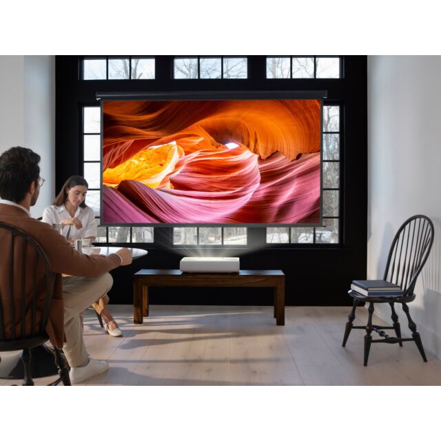Samsung SPLSP9TFAXXU 130inch 4K Laser Projector Smart Triple Laser Technology with Ultra Short Throw