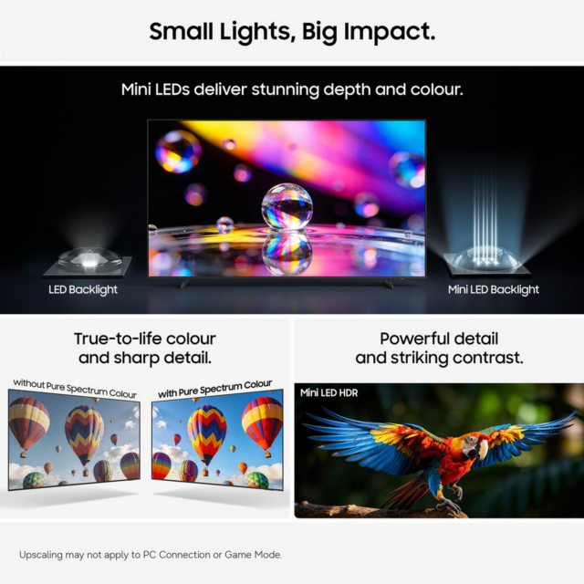 Samsung UE43M70HAKXXU 43inch 4K Mini LED Smart TV