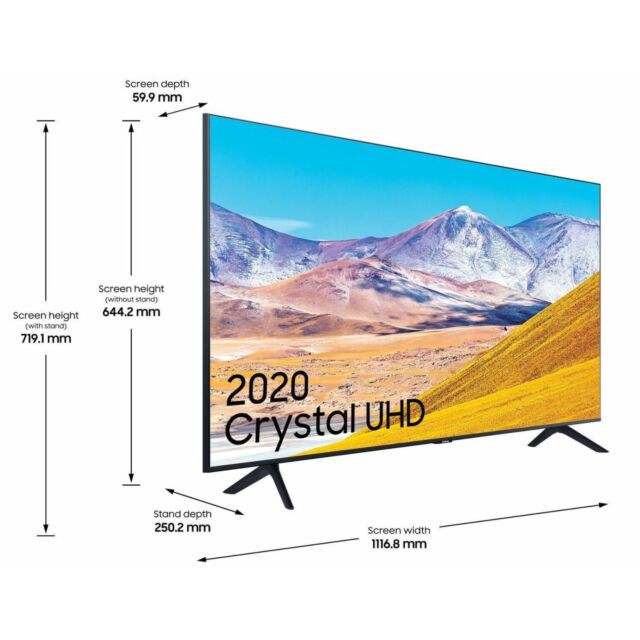 Samsung UE50TU8000KXXU  50' 4K Uhd Smart TV