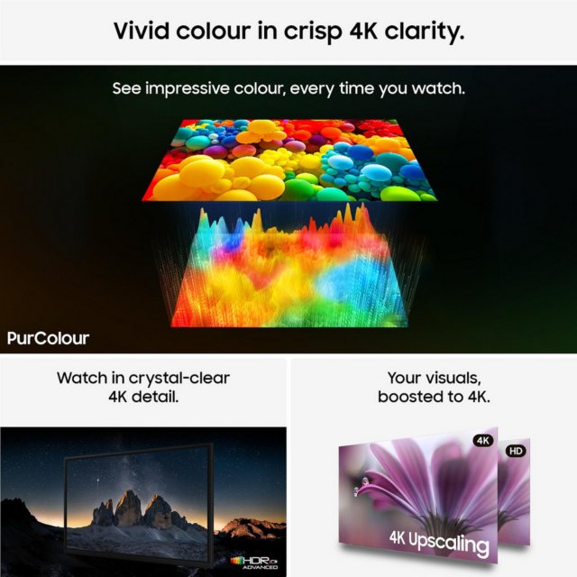 Samsung UE55U8020HKXXU 55in 4K Crystal UHD Smart TV