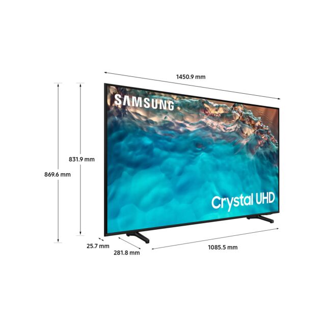 Samsung UE65BU8000KXXU 65inch 4K HDR Smart TV with Voice Assistants