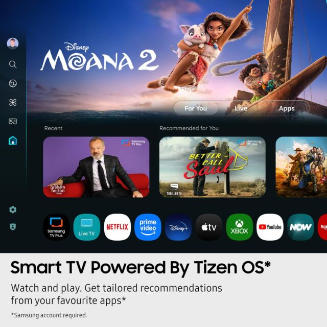 Samsung UE65U8020FKXXU 65inch 4K Crystal UHD Smart TV