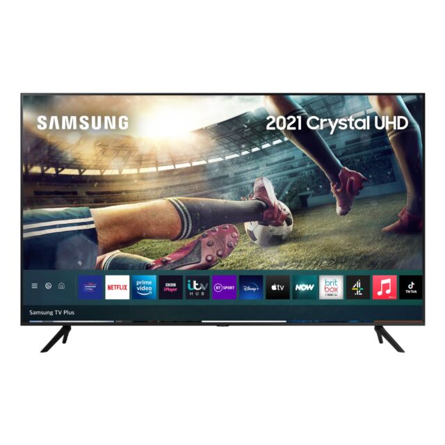 Samsung UE85AU7100KXXU 85inch 4K UHD HDR Smart TV HDR powered by HDR10+ with Adaptive Sound and Boundle