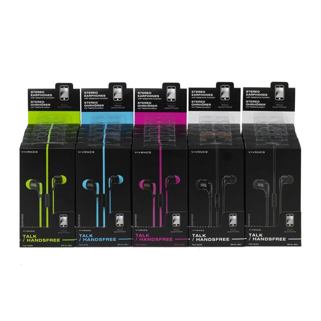 Vivanco 35544BL Talk 4 Earphones 
