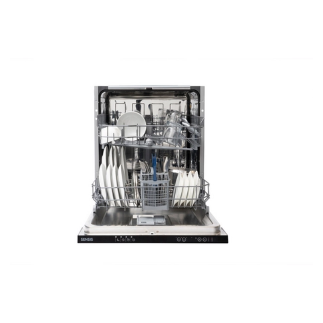 Sensis DWBI0213FSDWA Integrated Dishwasher - White - 13 Place Settings