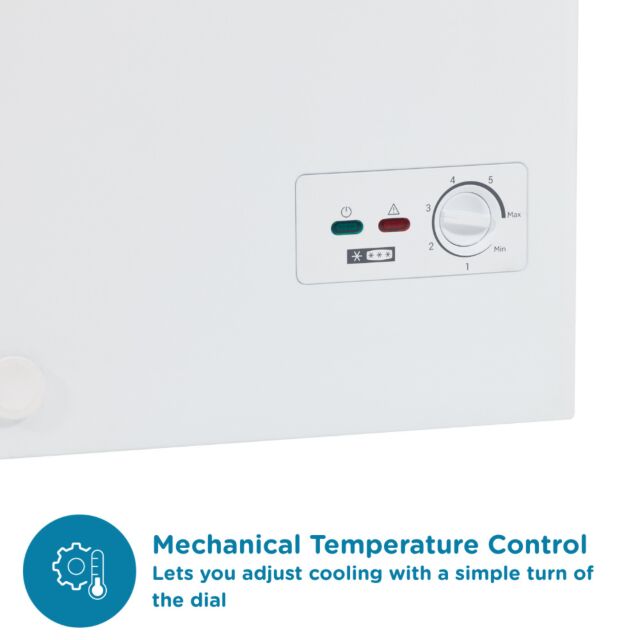 Sensis RFCHT01F196EW 196 litre Chest Freezer - White
