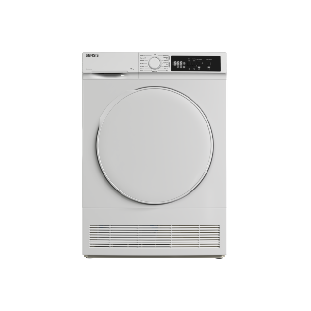 Sensis TDCF0110BW 10kg Condenser Tumble Dryer - White