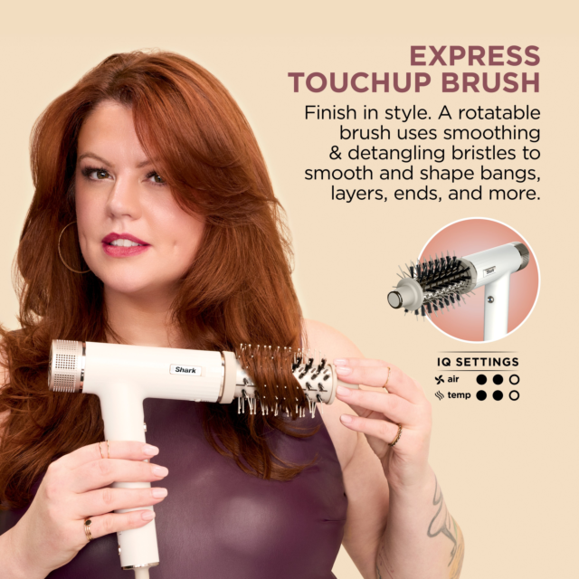 Shark HD352UK  SpeedStyle RapidGloss Finisher & High-Velocity Hair Dryer with Storage Bag
