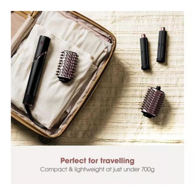Shark HD440UK FlexStyle 5-in-1 Air Styler + Hair Dryer with Storage Case – Black