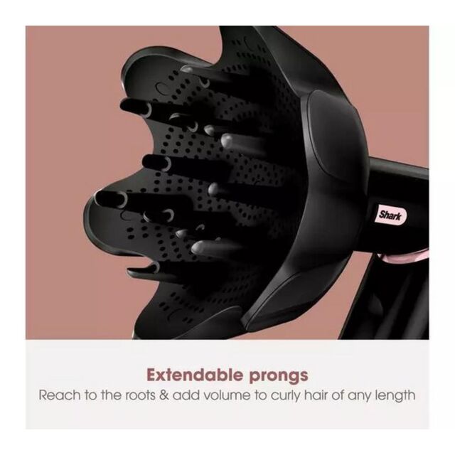 Shark HD440UK FlexStyle 5-in-1 Air Styler + Hair Dryer with Storage Case – Black