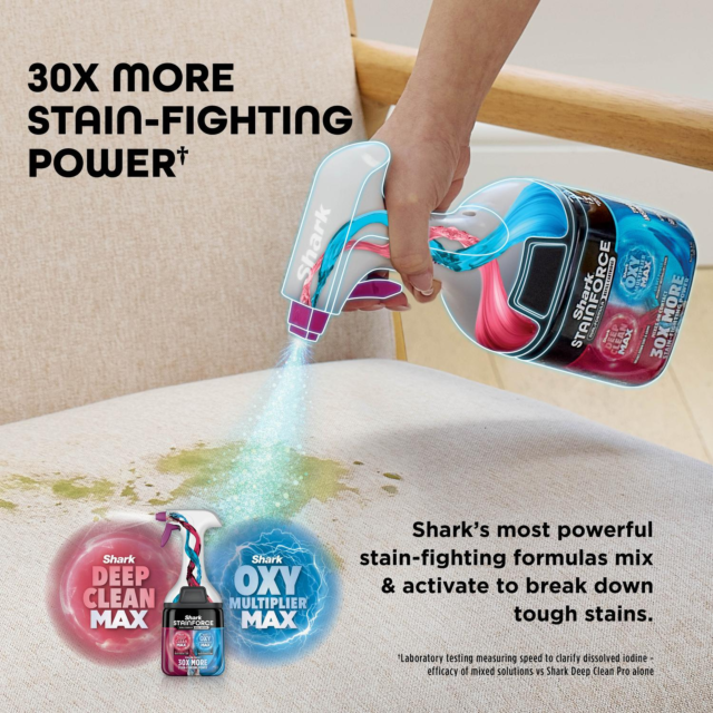 Shark HX100UKT Cordless Stain Cleaner - White