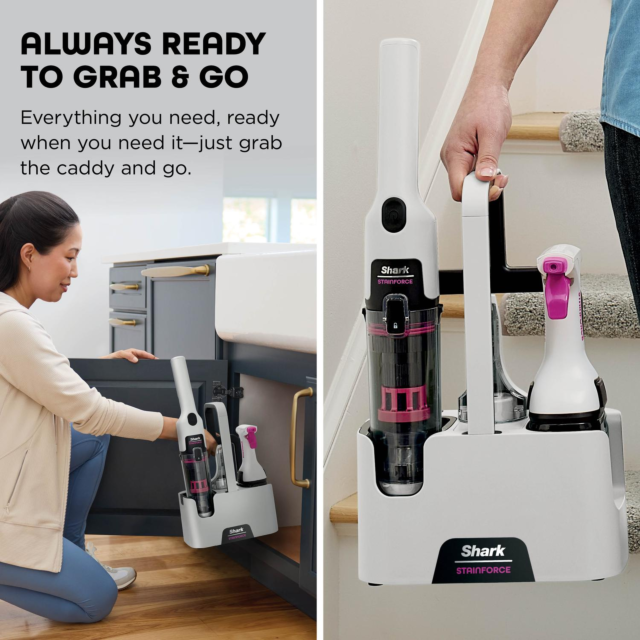 Shark HX100UKT Cordless Stain Cleaner - White