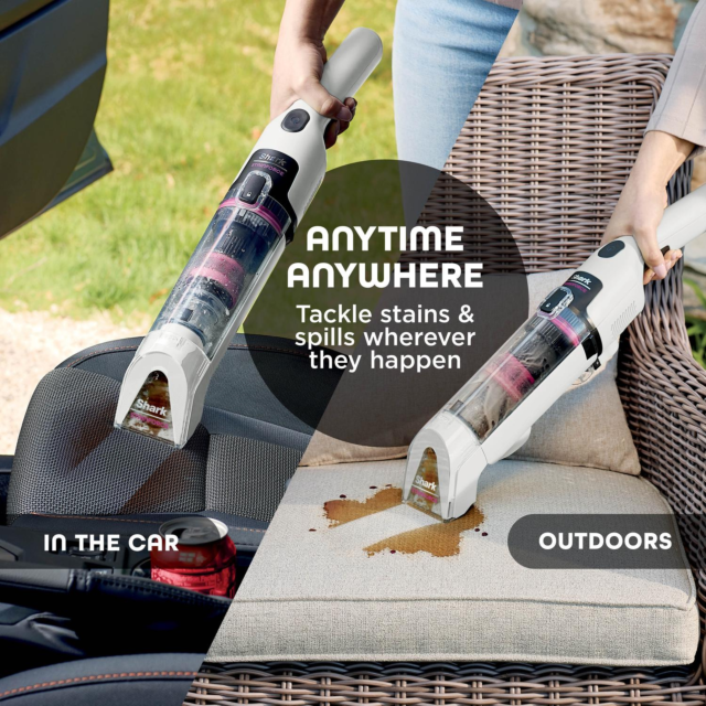 Shark HX100UKT Cordless Stain Cleaner - White
