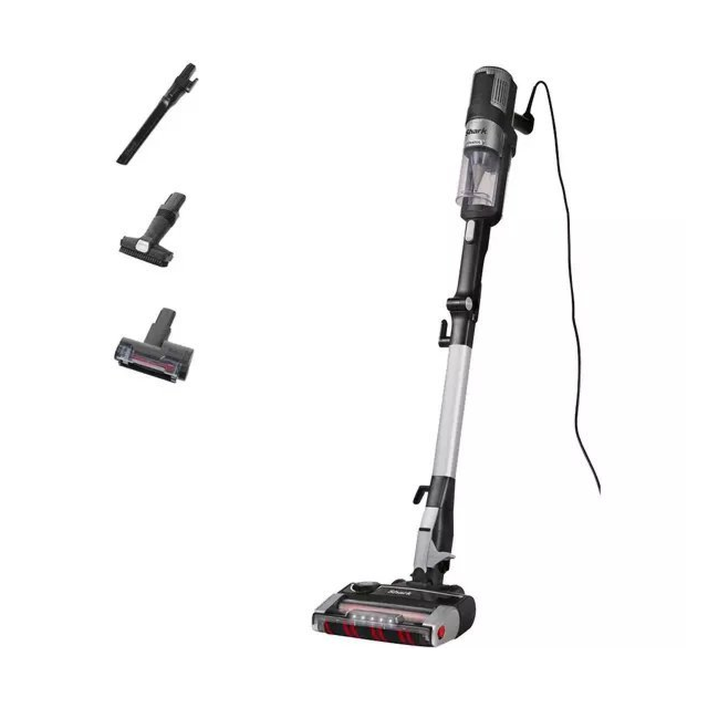 Shark HZ3000UKT Shark Stratos Anti Hair Wrap Plus Anti-Odour Corded Stick Vacuum - Black/Chrome