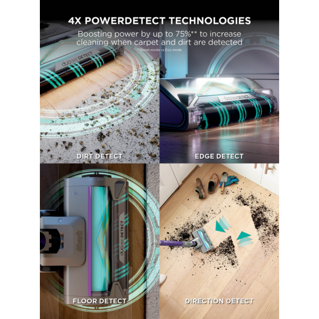 Shark IP1251UK Cordless Vacuum Cleaner with 70 Min Runtime
