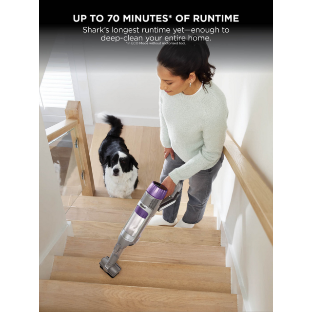 Shark IP1251UK Cordless Vacuum Cleaner with 70 Min Runtime