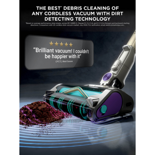 Shark IP1251UK Cordless Vacuum Cleaner with 70 Min Runtime