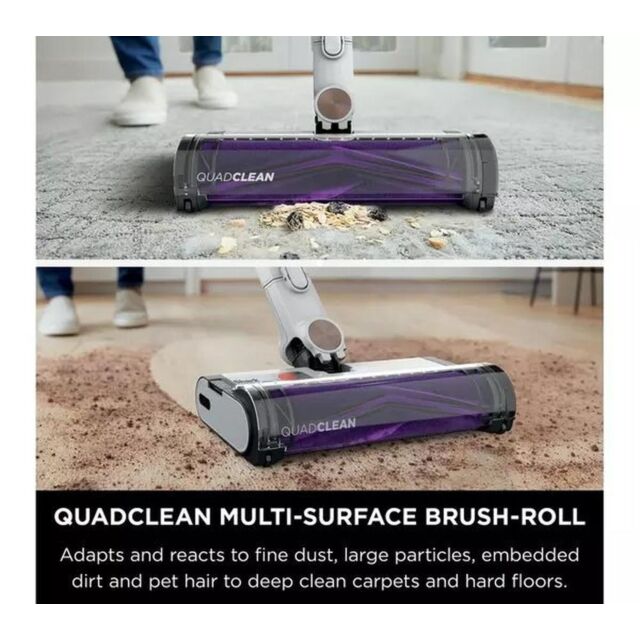 Shark IW1511UK Shark Detect Pro Cordless Vacuum Cleaner - 60 Minutes Run Time - White/Brass
